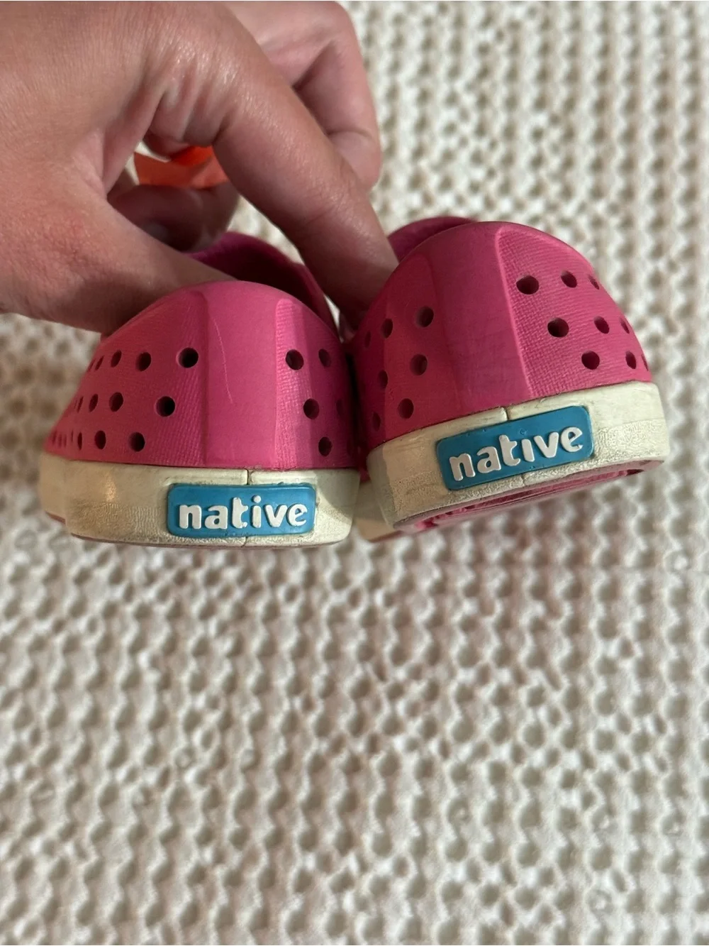 Native pink toddler